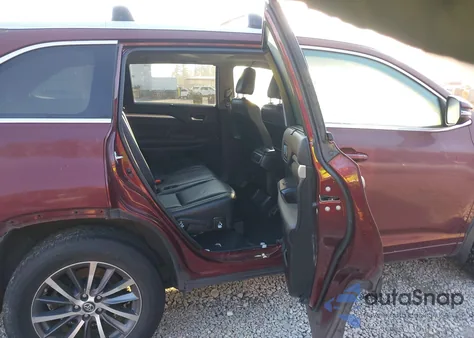 2017 Toyota Highlander Xle из США, поврежденный, VIN 5TDJZRFH0HS471859